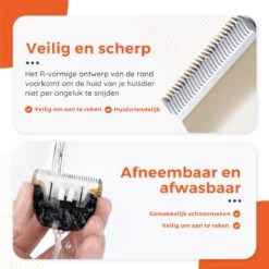 PetGoods Hondentondeuse - 10 Delige Set - Katten & Honden - Draadloos - Low Noise - Incl. Schaar, Nagelknipper, Vijl & Kam -Hondenproducten 1200x1200 669