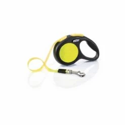 Flexi New Classic - Hondenriem Incl. Neon Band - Geel - S - 5 M - (<12 Kg) -Hondenproducten 1200x1200 68