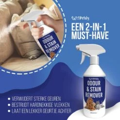 Petsly Odour & Stain Remover - Geurverwijderaars - Urine Vlekken Verwijderen Urinegeur Verwijderen Met Plantaardige Enzymen - 1L -Hondenproducten 1200x1200 687