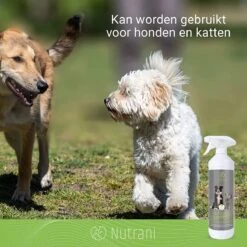 Nutrani Geurverwijderaar, 750 Ml, Natuurlijke Enzymreiniger Als Gebruiksklare Spray Met Biologische Werking, Verwijdert Geurtjes, Urine, Poep En Vlekken Van Honden En Katten -Hondenproducten 1200x1200 690