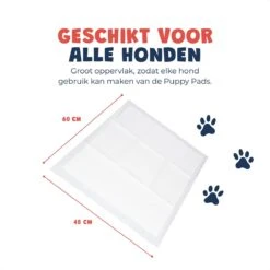 JC Pets Premium Puppy Training Pads - Hondentoilet - Zindelijkheidstraining Hond - 100 Stuks - 60 X 45 Cm -Hondenproducten 1200x1200 739
