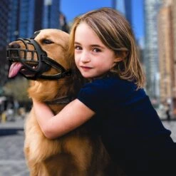 Sharon B Muilkorf Hond - Zwart - XXL - Voor Zeer Grote Honden - Snuitomtrek 38-43 Cm -Hondenproducten 1200x1200 755