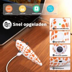 Merkloos LotaHome - Anti Blaf Apparaat - Hondentrainer Voor Binnen En Buiten - Bereik Tot 15 Meter - Diervriendelijk - Zonder Schok - Ultrasone - Voor Alle Honden - Inclusief Clicker -Hondenproducten 1200x1200 778