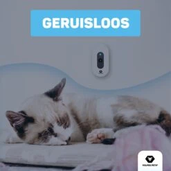 Vulpes Pets® Kattenbak Geurverdrijver PRO - Ozon En Negatieve Ionen Functie - Infraroodsensor - Oplaadbaar - Geurverwijderaar - Air Eliminator - Wit -Hondenproducten 1200x1200 791