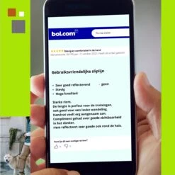 1FORME Hondenriem 15-25kg - Sliplijn Hond REFLECTEREND 2m, 1cm Ø - Jachtlijn 2 Ergonomische Handvaten - Dubbel Stop -Hondenproducten 1200x1200 83