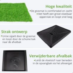 AWEMOZ Hondentoilet Kunstgras - Met 2 Matten En Opvangbak - 64x52x7,5cm - Puppy Pads - Zindelijkheidstraining Hond - Training Pads - Indoor / Outdoor Honden Toilet 14 AWEMOZ Hondentoilet Kunstgras - Met 2 Matten En Opvangbak - 64x52x7,5cm - Puppy Pads - Zindelijkheidstraining Hond - Training Pads - Indoor / Outdoor Honden Toilet -Hondenproducten 1200x1200 861