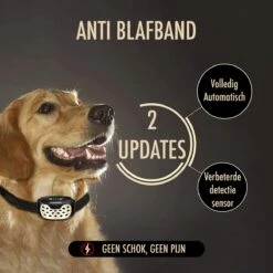 DynaBright Anti Blafband Voor Honden - 3-70KG - Diervriendelijk - Zonder Schok - Vibratie En Audio - Anti Blaf Band -Hondenproducten 1200x1200 873