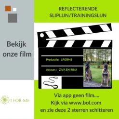 1FORME Hondenriem 15-30kg - Sliplijn Hond REFLECTEREND 2m, Ø 1.2cm - Jachtlijn 2 Ergonomische Handvaten - Dubbel Stop -Hondenproducten 1200x1200 89