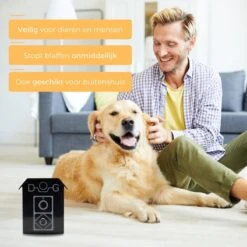 Merkloos Anti Blaf Apparaat Voor Honden - Alternatief Voor De Anti Blafband - Inclusief 9v Batterij & Nederlandse Handleiding - Diervriendelijk - Zonder Schok - Blafband Voor Honden - Zwart -Hondenproducten 1200x1200 910