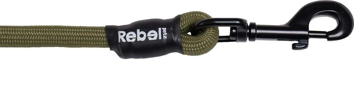 Rebel Petz - Sterke Gevlochten Hondenlijn Van Touw - Kleur: Groen, Maat: Large 13 Rebel Petz - Sterke Gevlochten Hondenlijn Van Touw - Kleur: Groen, Maat: Large - Afbeelding 11