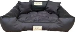 Kingdog - Honden- En Kattenbed 55 X 45 | Zwart - Maat S -Hondenproducten 1200x513