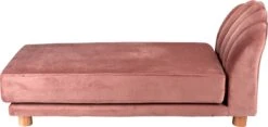 Maxxpro Katten- En Hondenbank - Roze - Verhoogd Met Houten Poten - Fluweel Materiaal - 90 X 44 X 34 CM - Huisdieren Tot 80 KG -Hondenproducten 1200x566 4