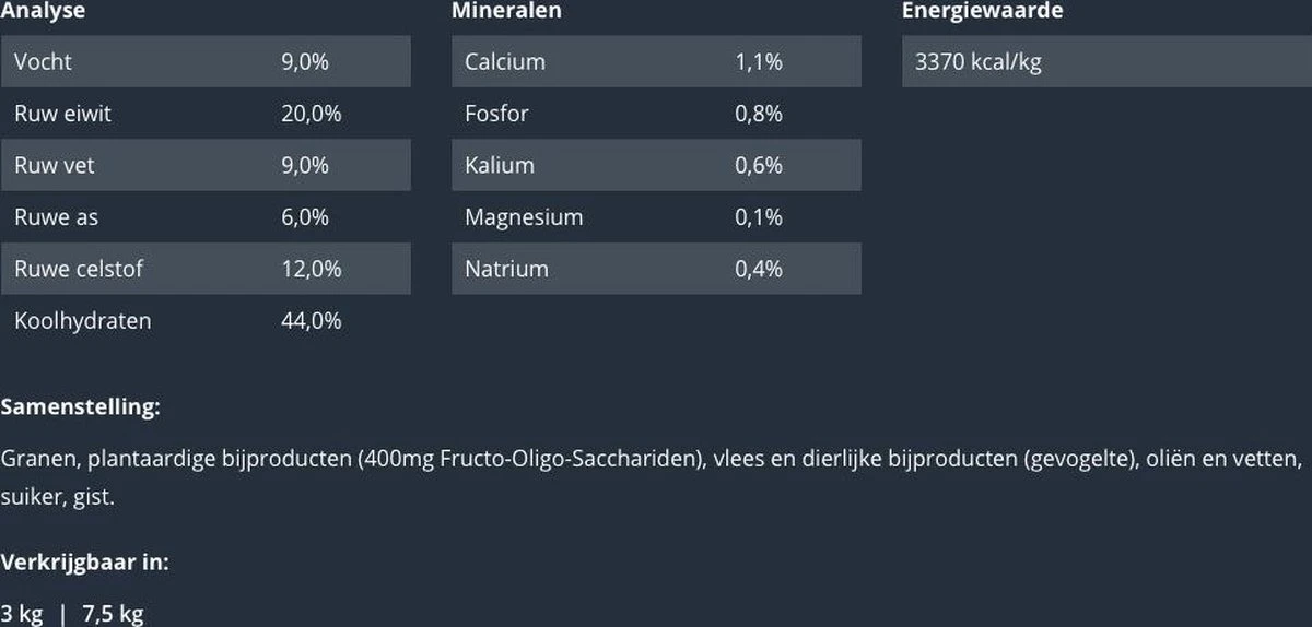 Prins Procare Light - 7.5 KG 9 Prins Procare Light - 7.5 KG - Afbeelding 7