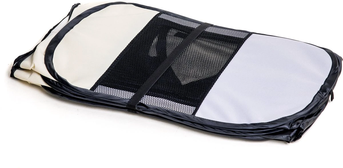 Dogs&Co Puppyren Opvouwbaar Grijs 90x90x60cm In Handige Draagtas 9 Dogs&Co Puppyren Opvouwbaar Grijs 90x90x60cm In Handige Draagtas - Afbeelding 7