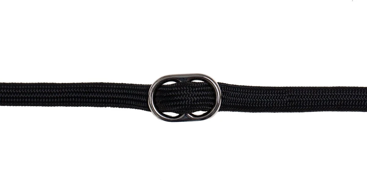 Rebel Petz - Honden Trainingslijn Met Halsband - Taupe, Zwart, Groen & Oranje - Maat Small Of Large - Kleur: Zwart, Maat: Large 21 Rebel Petz - Honden Trainingslijn Met Halsband - Taupe, Zwart, Groen & Oranje - Maat Small Of Large - Kleur: Zwart, Maat: Large - Afbeelding 19