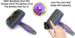 Buxibo Ondervacht Borstel Voor Hond En Kat - Kliksysteem Hondenborstel - Kattenkam - Hondenkam Voor Ondervacht - Klittenkam Voor Honden En Katten - Verwijderd Klitten -Hondenproducten 1200x608