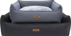 Benzano - Hondenmand - All Season - Wasmachine Wasbaar - Omkeerbaar Kussen - Pluche - Schuimvulling - Antraciet - 100 CM -Hondenproducten 1200x620 4