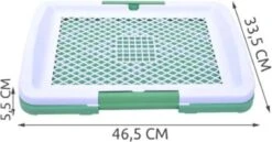 Hondentoilet Kunstgras - 3 Laags - 46 X 33 X 6cm - Puppy Pads - Zindelijkheidstraining Hond - Training Pads Puppy - Hondenmat -Hondenproducten 1200x626 3
