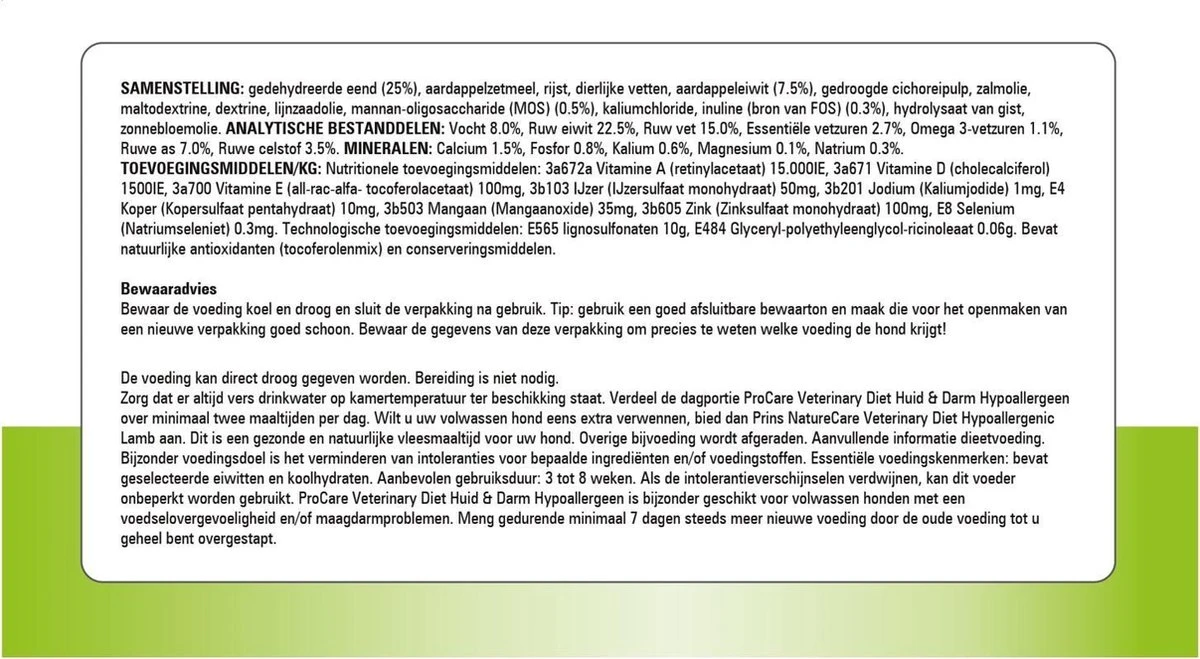 Prins Procare Huid & Darm Hypo Gevogelte - Hondenvoer - 15 Kg 8 Prins Procare Huid & Darm Hypo Gevogelte - Hondenvoer - 15 Kg - Afbeelding 6