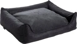 Maxxnobel Orthopedisch Hondenkussen - Lederlook/Teddy - M - 100 X 80 Cm - Zwart -Hondenproducten 1200x686 2