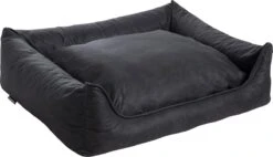 Maxxnobel Orthopedisch Hondenkussen - Lederlook/Teddy - M - 100 X 80 Cm - Zwart -Hondenproducten 1200x690 2