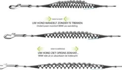 WAW Easy Dog Walk 'schokdemper' Zwart - XXL - >40 Kg -Hondenproducten 1200x694 1