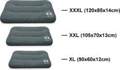 Hondenkussen XL - Donkergrijs - 60 X 90 X 12 -Hondenproducten 1200x705 4