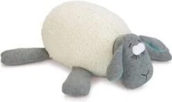 Beeztees Puppy Heartbeat - Hondenknuffel - Wit/Grijs - 35x20x14 Cm -Hondenproducten 1200x715