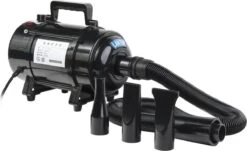 Hondenföhn/Waterblazer - Verstelbare Vermogen Standen (500W Tot 2400W) En Verstelbare Temperatuur - Zwart 13 Hondenföhn/Waterblazer - Verstelbare Vermogen Standen (500W Tot 2400W) En Verstelbare Temperatuur - Zwart -Hondenproducten 1200x733 3