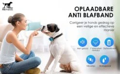 PetFriends Anti Blafband Zonder Schok - Gratis Hondenfluit - USB Oplaadbaar - Anti Blaf Apparaat - Opvoedingshalsband - Voor Grote En Kleine Honden -Hondenproducten 1200x742 2