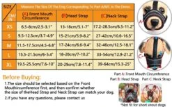 Merkloos Hoog Kwaliteit Muilkorf Met Bedrukt Patroon - Muilkorf Hond - Hondensnuit - Anti Blaf En Bijt - Voor Kleine En Grote Honden Maat M Zwart Reflecterend -Hondenproducten 1200x746 1