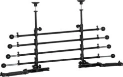 Hondenrek Auto - Hondenrek - Autorek Hond - Bagagerek - Verstelbaar - Staal - Zwart -Hondenproducten 1200x758 3