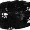 Petcomfort Bontmand Kattenmand/Hondenmand - Pootprint Zwart - 46x40x13 Cm -Hondenproducten 1200x764 4