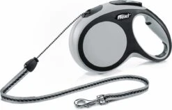 Flexi New Comfort - Hondenriem - Koord - Grijs - M - 8M -Hondenproducten 1200x767