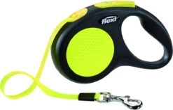 Flexi New Classic - Hondenriem Incl. Neon Band - Geel - S - 5 M - (<12 Kg) -Hondenproducten 1200x768 1