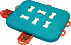 Nina Ottosson Dog Casino - Turquoise/Oranje - 31,5 X 26 X 4,5 Cm -Hondenproducten 1200x769 1