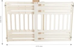 Iris Ohyama Huisdier Bariere PBR-600 - Kunststof - Wit/Beige - Uitschuifbaar 15 Iris Ohyama Huisdier Bariere PBR-600 - Kunststof - Wit/Beige - Uitschuifbaar -Hondenproducten 1200x774 2