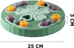 ZERO 90® Honden Speelgoed Intelligentie - Honden Denkspelletjes - Honden Speelgoed Voor Snacks - Dog Activity Booard - Slowfeeder - Hondenpuzzel Intelligentie Trainer -Hondenproducten 1200x778