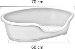 Flamingo - Hondenmand Domus - Grijs - M - 70 X 47 X 22 Cm -Hondenproducten 1200x792 4