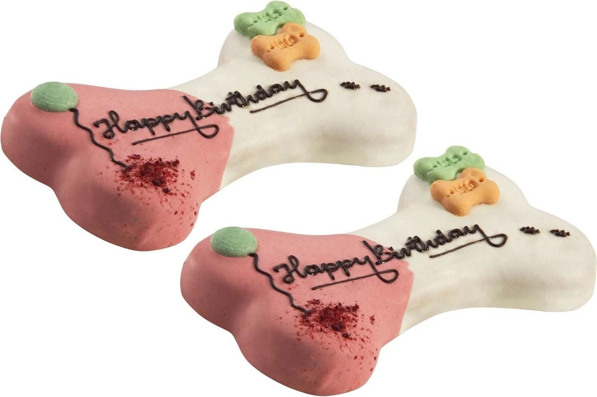 Lolo Pets Cake For Dog Happy Birthday 250 G - Hondensnacks - 2 X Bosvruchten 4 Lolo Pets Cake For Dog Happy Birthday 250 G - Hondensnacks - 2 X Bosvruchten - Afbeelding 2