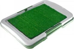 Hondentoilet Kunstgras - 3 Laags - 46 X 33 X 6cm - Puppy Pads - Zindelijkheidstraining Hond - Training Pads Puppy - Hondenmat -Hondenproducten 1200x806