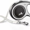 Flexi Rollijn New Comfort Tape L 8 M - Hondenriem - Zwart&Lichtgrijs -Hondenproducten 1200x826 1