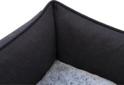 Benzano - Hondenmand - All Season - Wasmachine Wasbaar - Omkeerbaar Kussen - Pluche - Schuimvulling - Antraciet - 100 CM -Hondenproducten 1200x827 3