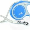 Flexi Rollijn New Comfort Tape L 8 M - Hondenriem - Blauw&Lichtgrijs -Hondenproducten 1200x832