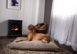 Scruffs Chateau - Hondenbed Orthopedisch Met Memory Foam Voor Extra Steun Voor Rug En Gewrichten - Grijs & Bruin Maat M/L - Kleur: Grijs, Maat: Large -Hondenproducten 1200x844 4