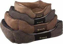 Hondenmand Zacht En Stevig, Anti-Slip En Wasbaar - Scruffs Chester Box Bed - In Grijs En Bruin In Maat S Tot XL - Kleur: Grijs, Maat: Medium -Hondenproducten 1200x845 4