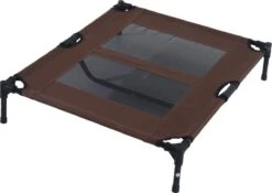 Hondenbed - Hondenstretcher - Honden Ligbed - L - Draagbaar - 92Lx76Bx18H Cm - Bruin -Hondenproducten 1200x851 1