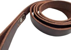 Hondenriem - 180 Cm – Bruine Riem - Leren Hondenriem Met Stiksels – 100% Volnerfleer - Hond -Hondenproducten 1200x853