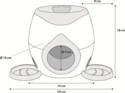Flamingo - Hondenspeelgoed Wilson Interactive - Groen - 29.5 X 18 X 18 Cm -Hondenproducten 1200x895 2
