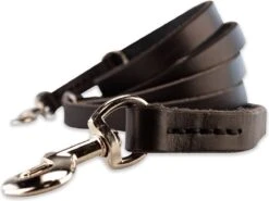 Multifunctionele Hondenriem - 220cm - Zwart - Leren Hondenriem - 100% Volnerfleer - Hondenriem Leer - Leiband Hond -Hondenproducten 1200x897